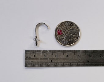 Coppia Rubinetti In Miniatura Oro Per Casa Delle Bambole (Scala 1:12) - Per Bagno O Giardino