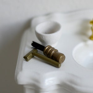 1:12 Puppenhaus Miniature Classic RASIER-SET für Männer - F037