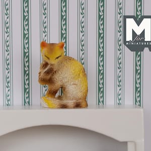 1:12 Puppenhaus Miniatur Purdie the Cat C048