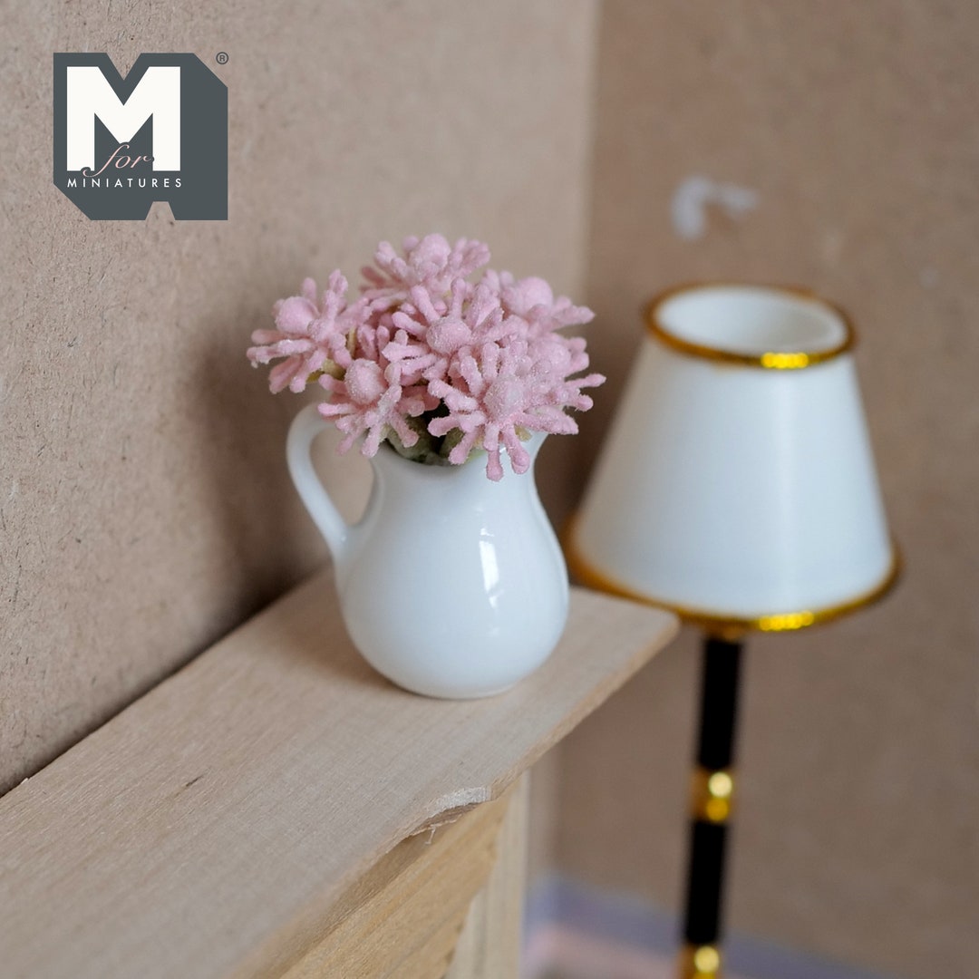 Casa Delle Bambole In Scala 1:12, Aiuola In Miniatura In Vaso