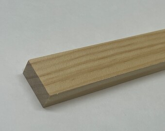 Dollhouse Supplies Timber Wood Column Building Post Wood Beam 1" x 1/2" x 17.5" long - Y6