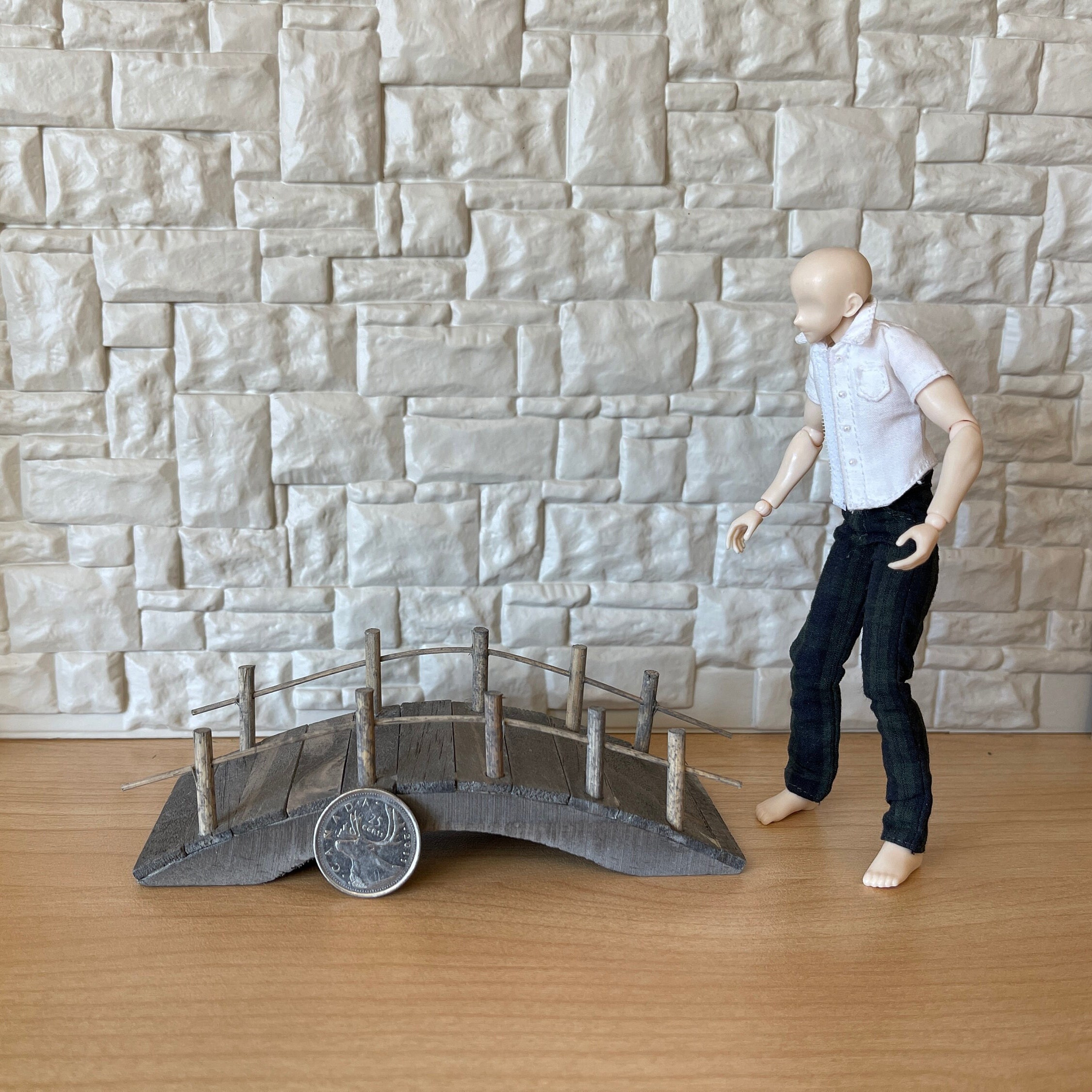 Houten Bruggetje – De Kerstdorpbouwers | Alles Voor Uw Kerstdorp