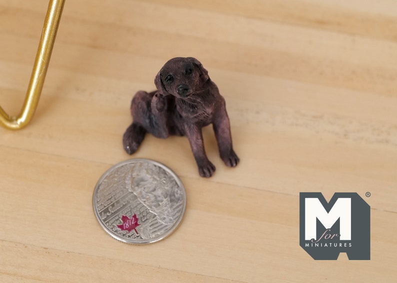 1:12 Dollhouse Miniature Puppy Dog C055 image 4