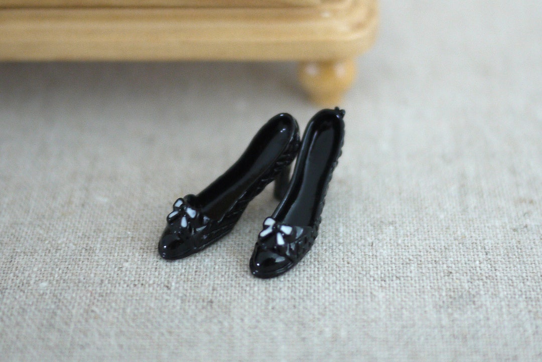 Dollhouse Miniature Shoe Miniature High Heels Miniature Etsy Canada