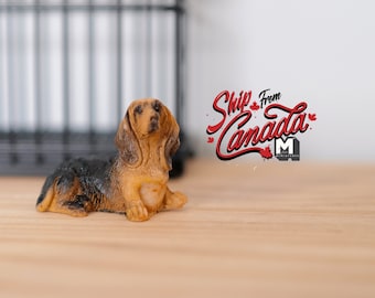 1:12 Dollhouse Miniature dog 1 12th pet - C054