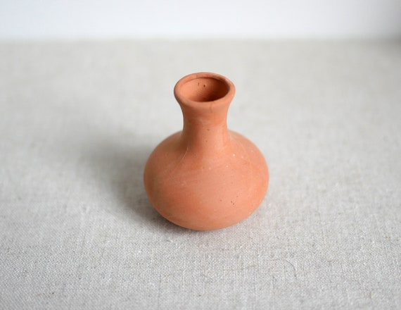 1:12 Dollhouse Miniature Owl Clay Pottery Planter//Miniature Gardening HMN 1437