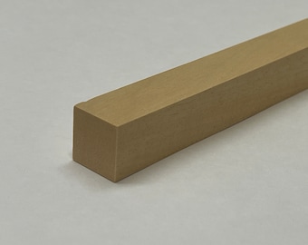 Dollhouse Supplies Wood Column Building Timber Post Wood Beam 13/16" x 17.5" long - Y6