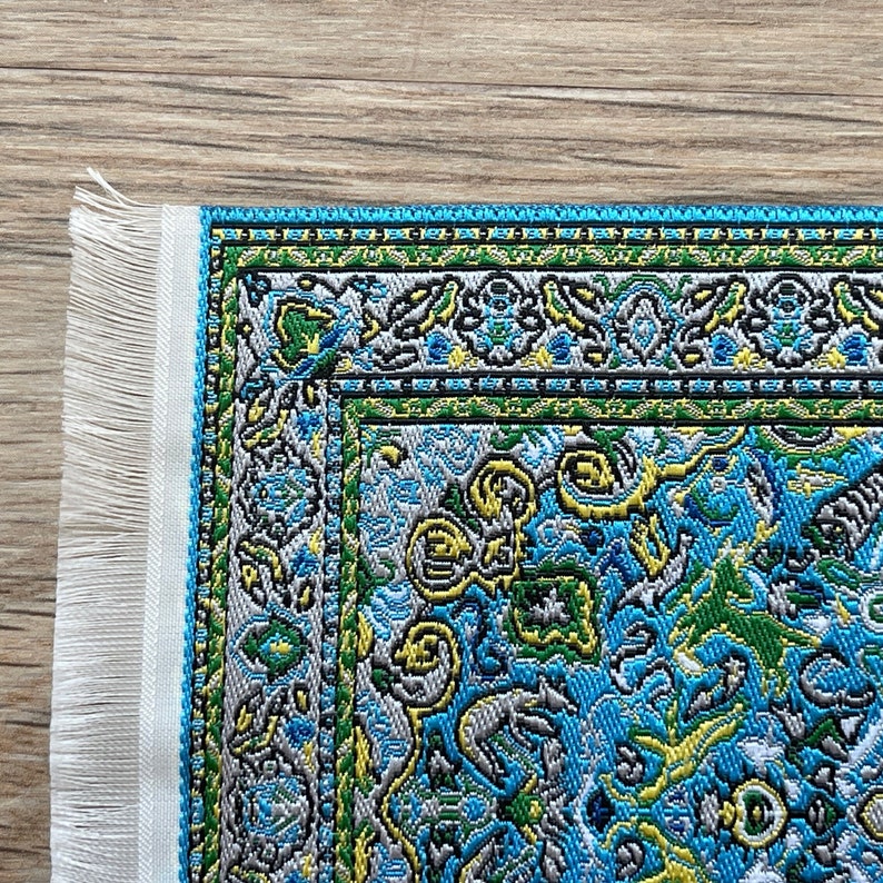 Dollhouse Area Rug , 1:12 Scale Miniature Carpet , Dollhouse Living ...