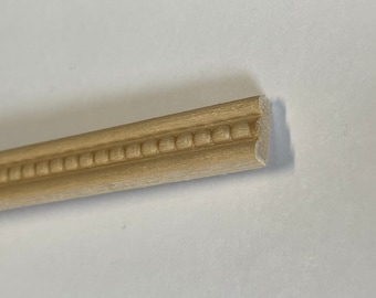 Forniture per case delle bambole, modanatura per soffitto, materiale da costruzione, bordo per parete (11,5 pollici) lungo - Y6
