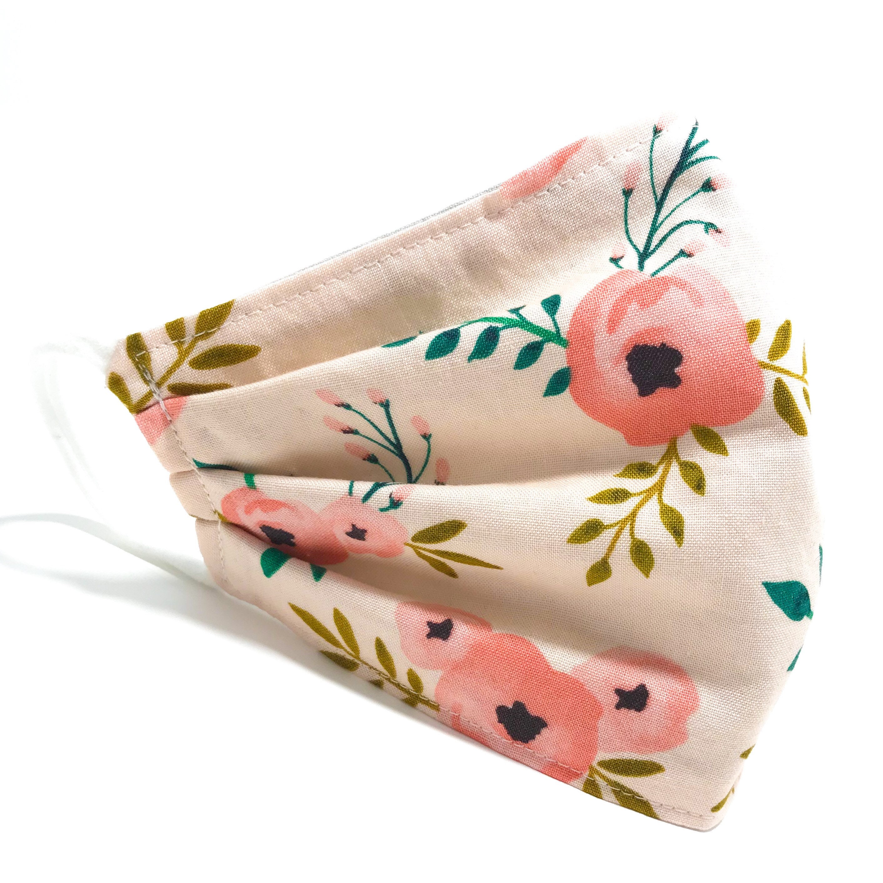 PRETTY FACE MASK Spring Face Mask Cute Face Mask Spring Etsy