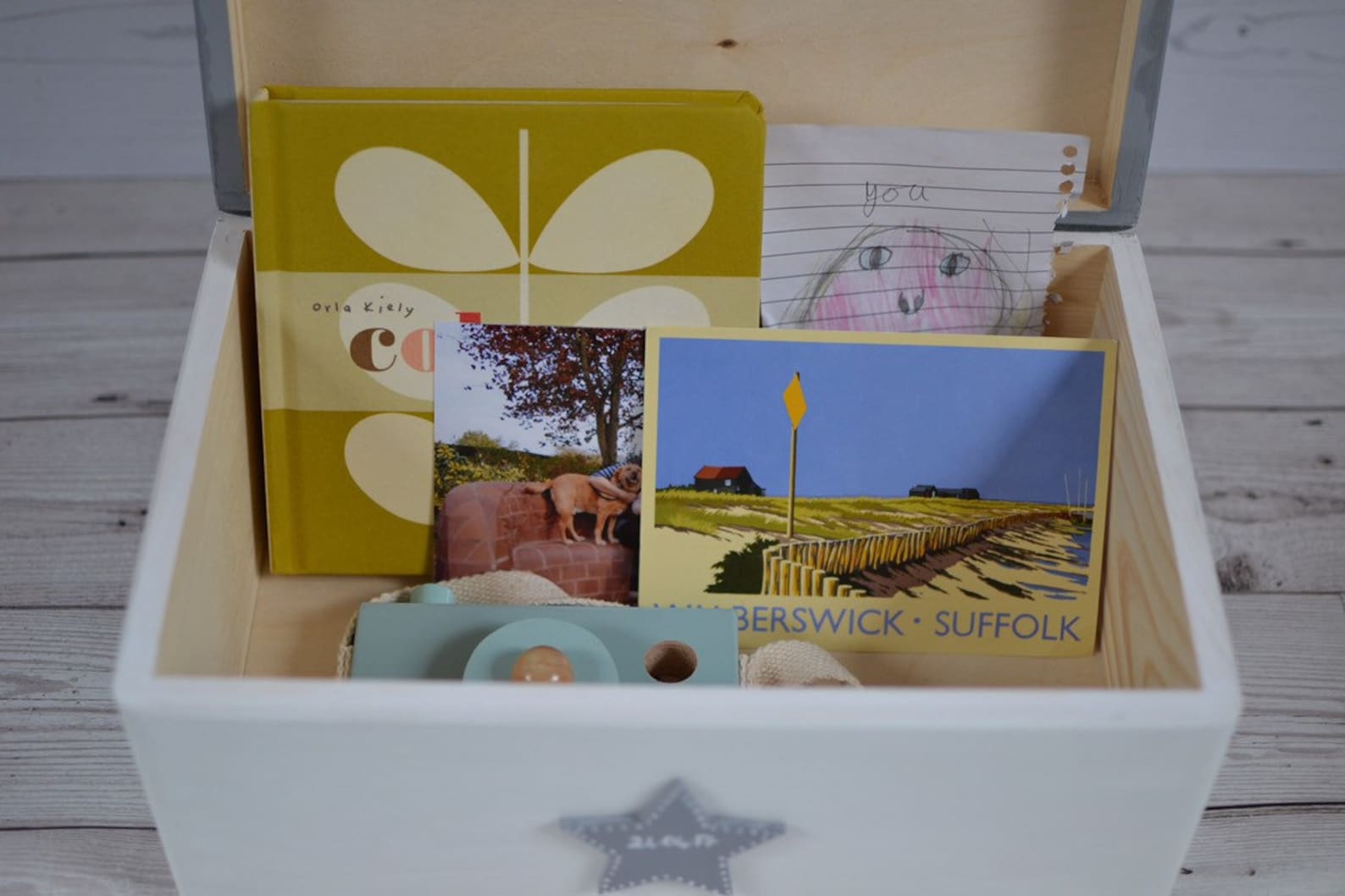 Personalised Keepsake Boxes for Babies, Wooden Memory Box, Time Capsule ...