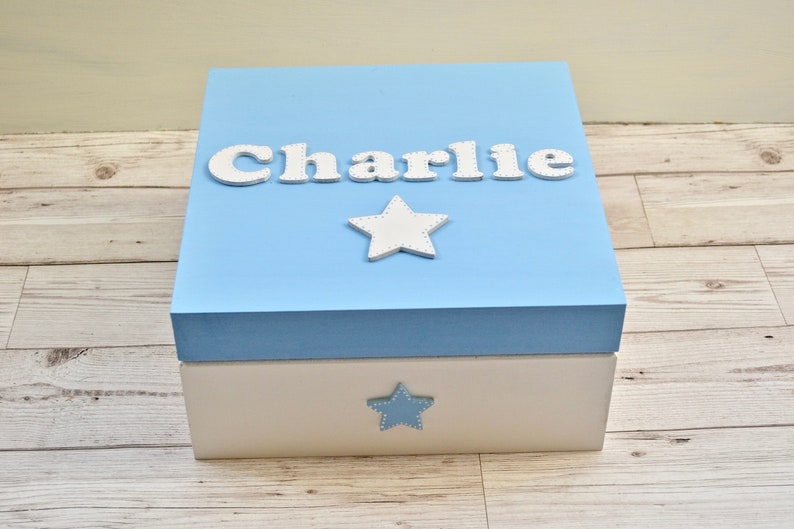 large baby keepsake box