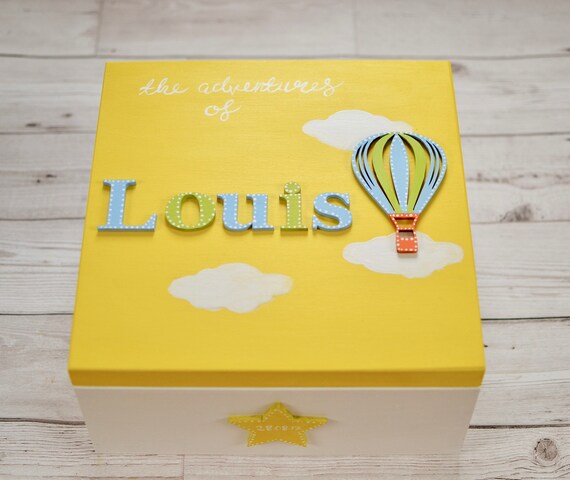 large baby keepsake box