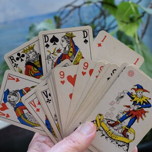 cartes de jeu chanceux