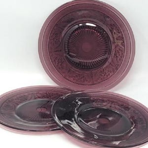 Placas de amatista cromada de vidrio imperial