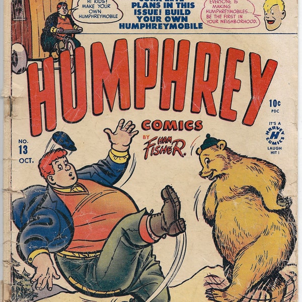 1950 Harvey Humphrey Comics comic book, #13