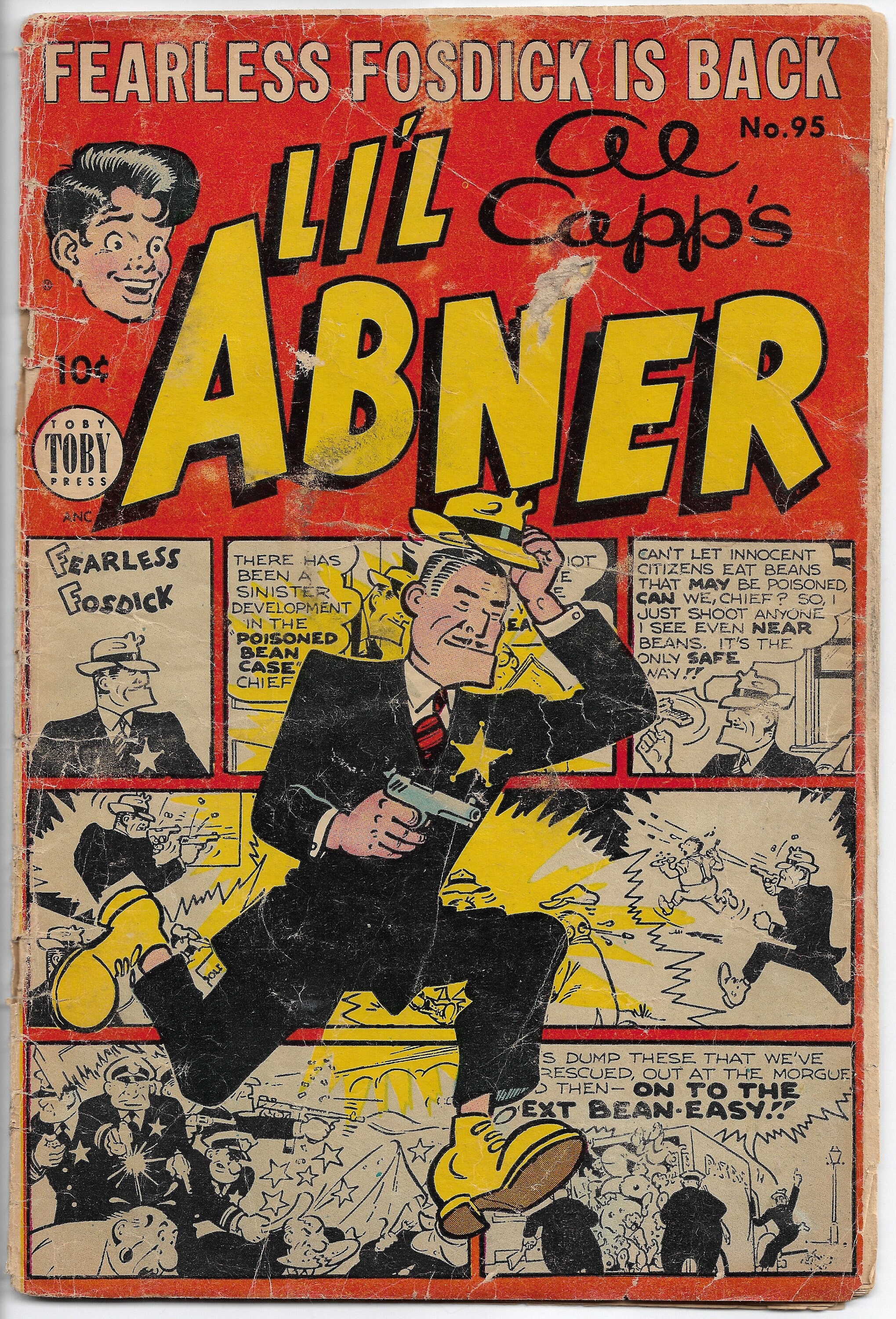 1954 Toby Press Li'l Abner Comic Book 95 