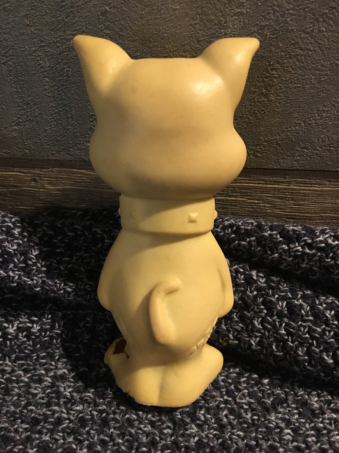 Vintage Rubber Tyke Bulldog Squeaky Toy by | Etsy