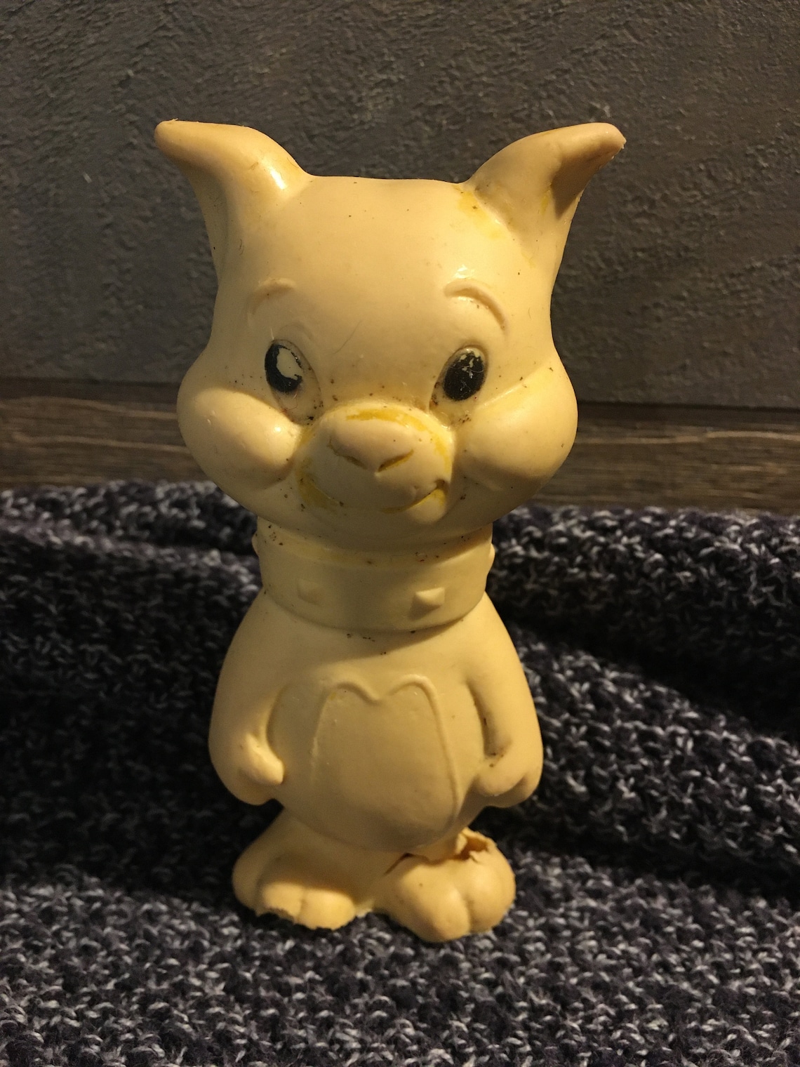Vintage Rubber Tyke Bulldog Squeaky Toy by | Etsy