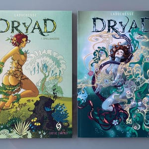 Komiks dla widzów dorosłych Dryad 1-2 (wersja angielska)