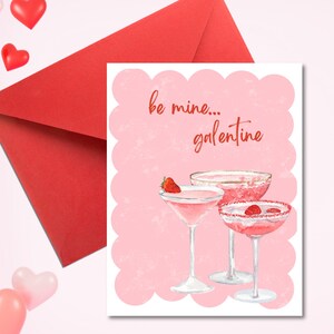 Be Mine Galentine / Biglietto di auguri per il giorno di San Valentino / San Valentino 2025