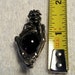1-1/2 Inch Tall Skeleton THINKER on Black, Blue, Red or Green GLASS BALL Charm Pewter Skeleton Pendant 56