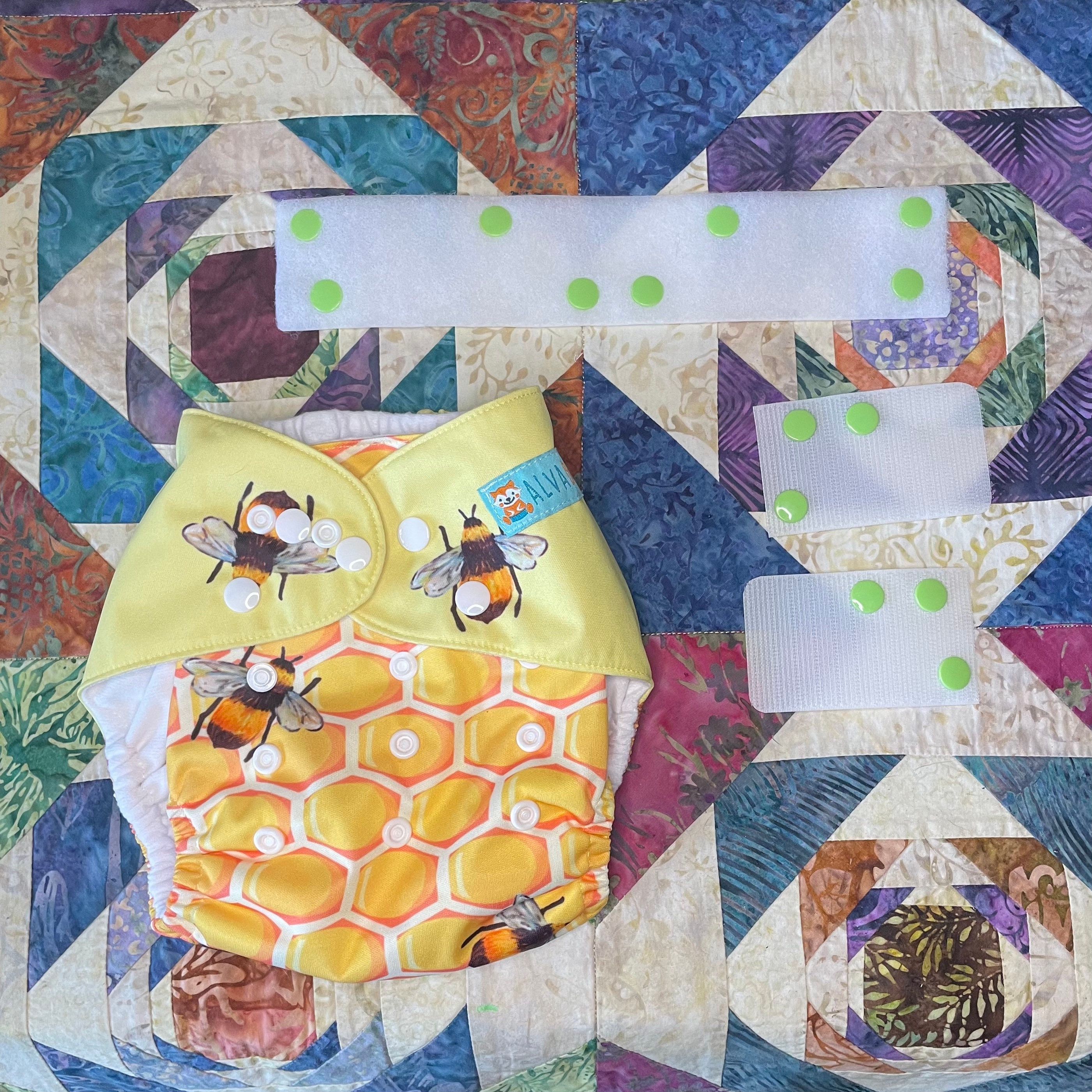 Snap to Black or White Velcro Cloth Diaper Conversion Alva Etsy Australia