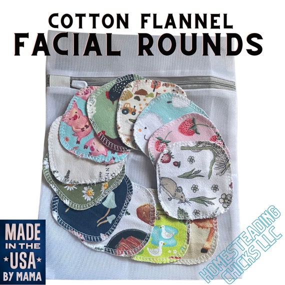 Mystery Pick dozen 3.5” facial rounds makeup remover cloth NICU baby scent bonding pad