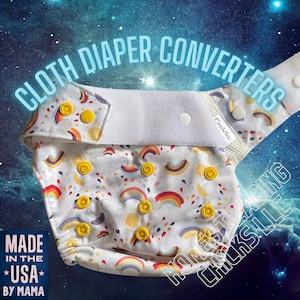 Snap to Velcro cloth diaper conversion Alva, Mama Koala, Grovia, big list of brands!