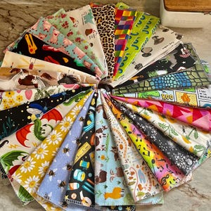 Single or Double Layer Mystery Pack KITCHEN towels, cloth napkins, 1 ply, 2 ply