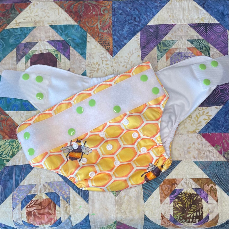 Snap to Black or White Velcro Cloth Diaper Conversion Alva Etsy