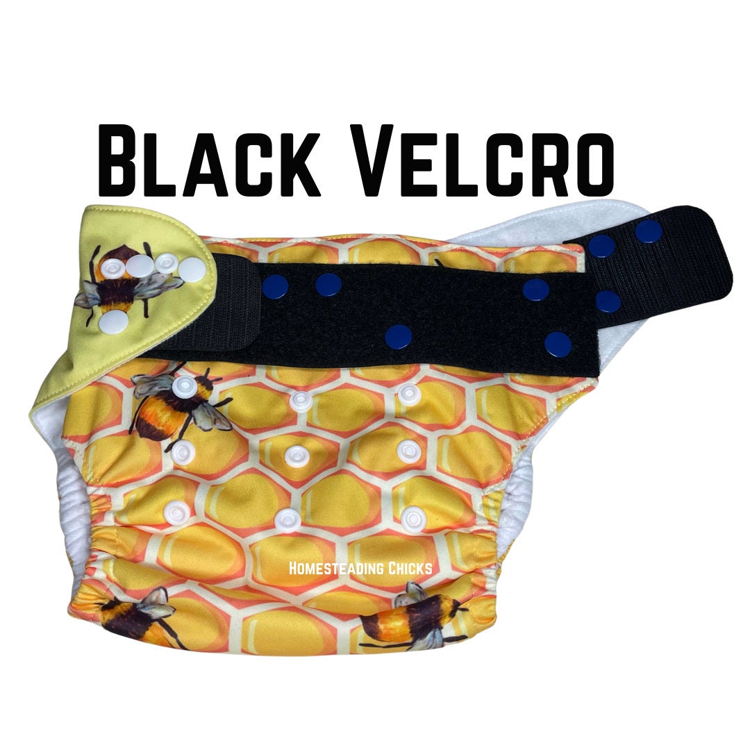 Snap to Black or White Velcro Cloth Diaper Conversion Alva Etsy Australia