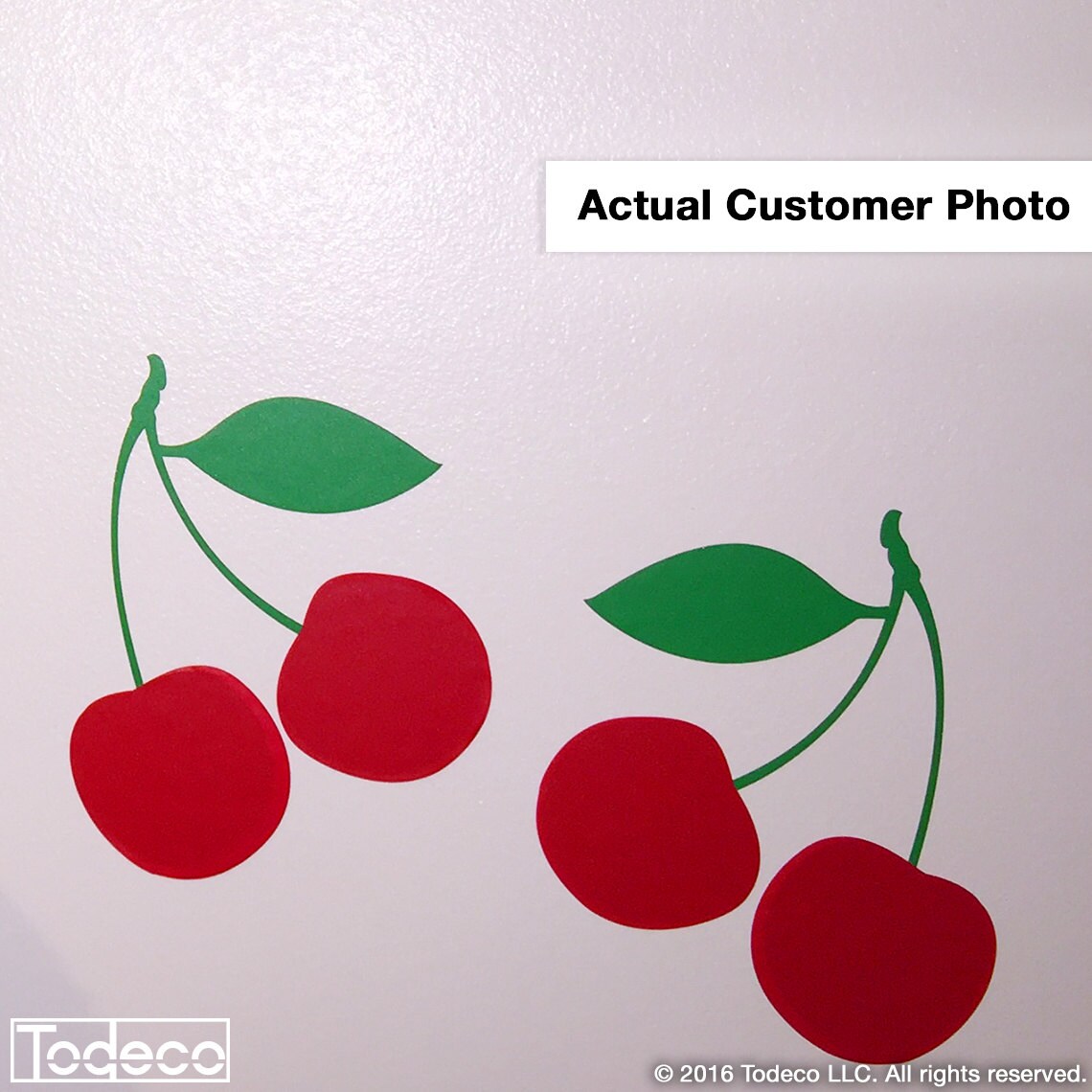 Cherries Wall Decal Vinyl Stickers Cherry Decals Sticker for Etsy