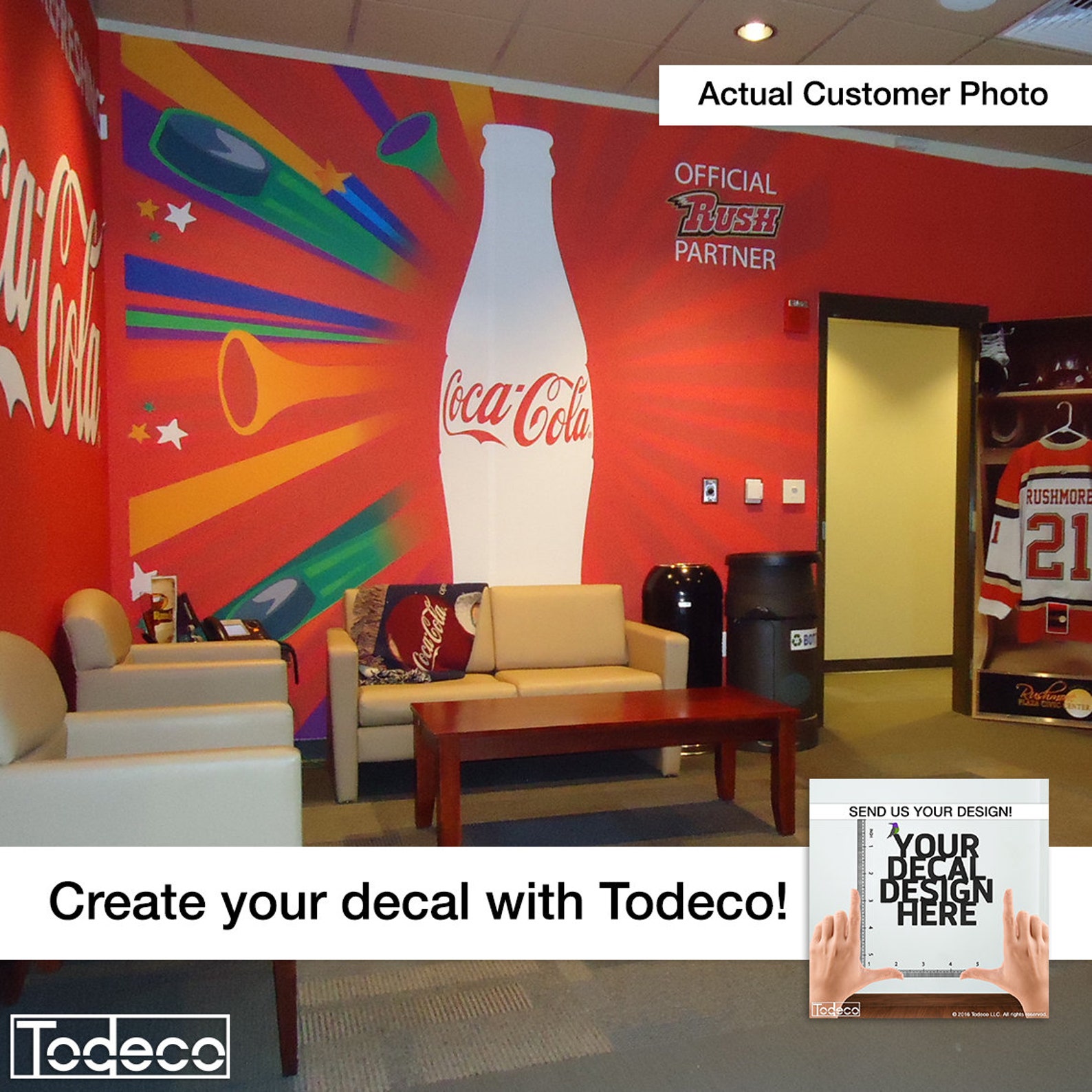 Custom Wall Mural Custom Decal Mural Removable and Reusable Etsy