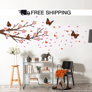 53 Adesivi Da Parete Rimovibili A Forma Di Farfalla - Colorati Rosa, Blu, Viola - Per Cameretta, Soggiorno, Laptop - Decorazione Fai Da Te