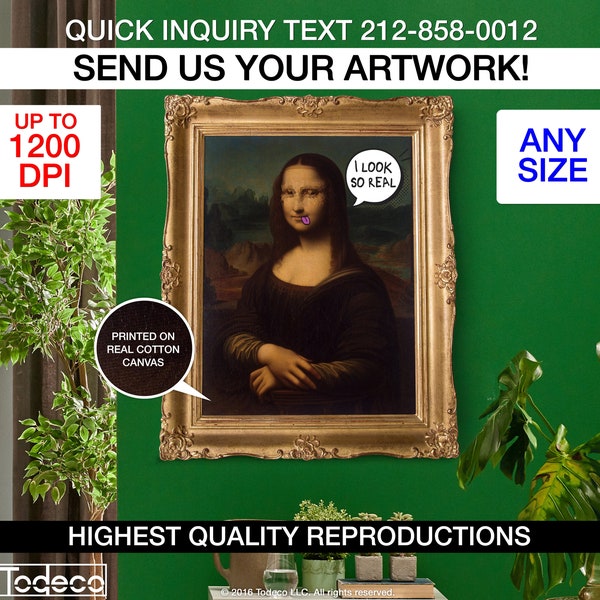 Art Reproduction Service, Custom Art Print,  Highest Quality Printing, Oil Painting, Custom Painting, Museum Quality Reproduction,