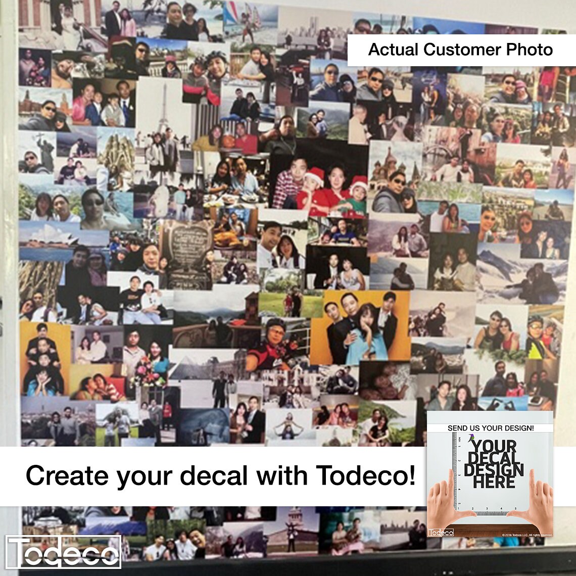 Family Wall Mural Custom Collage Mural Family Wall Decal Etsy