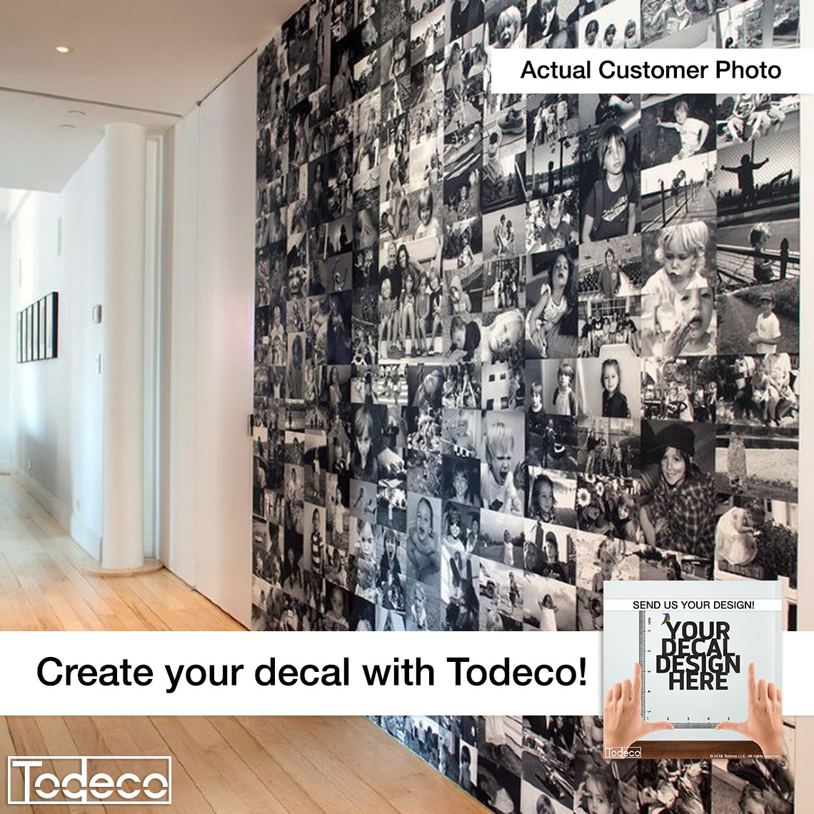 Family Wall Mural Custom Collage Mural Family Wall Decal Etsy