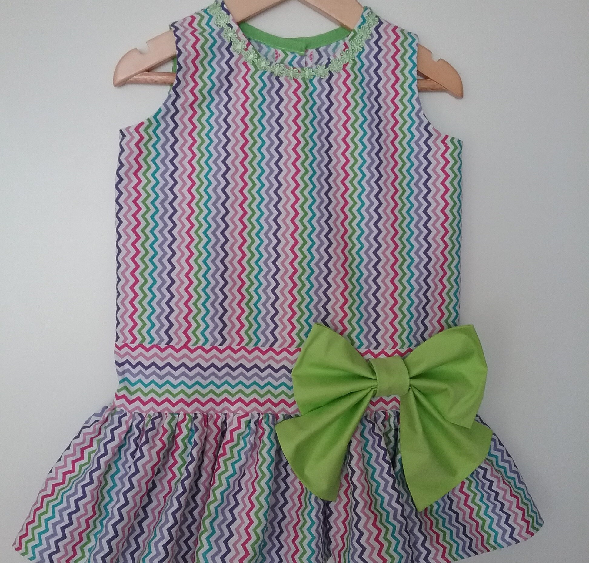Summer cotton dress for baby girl Clearance