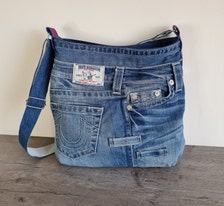 Oversized Teenager Casual Denim Fabric Hobo Shoulder Bag Female 90s Fashion  Grunge Street Jeans Daily Book