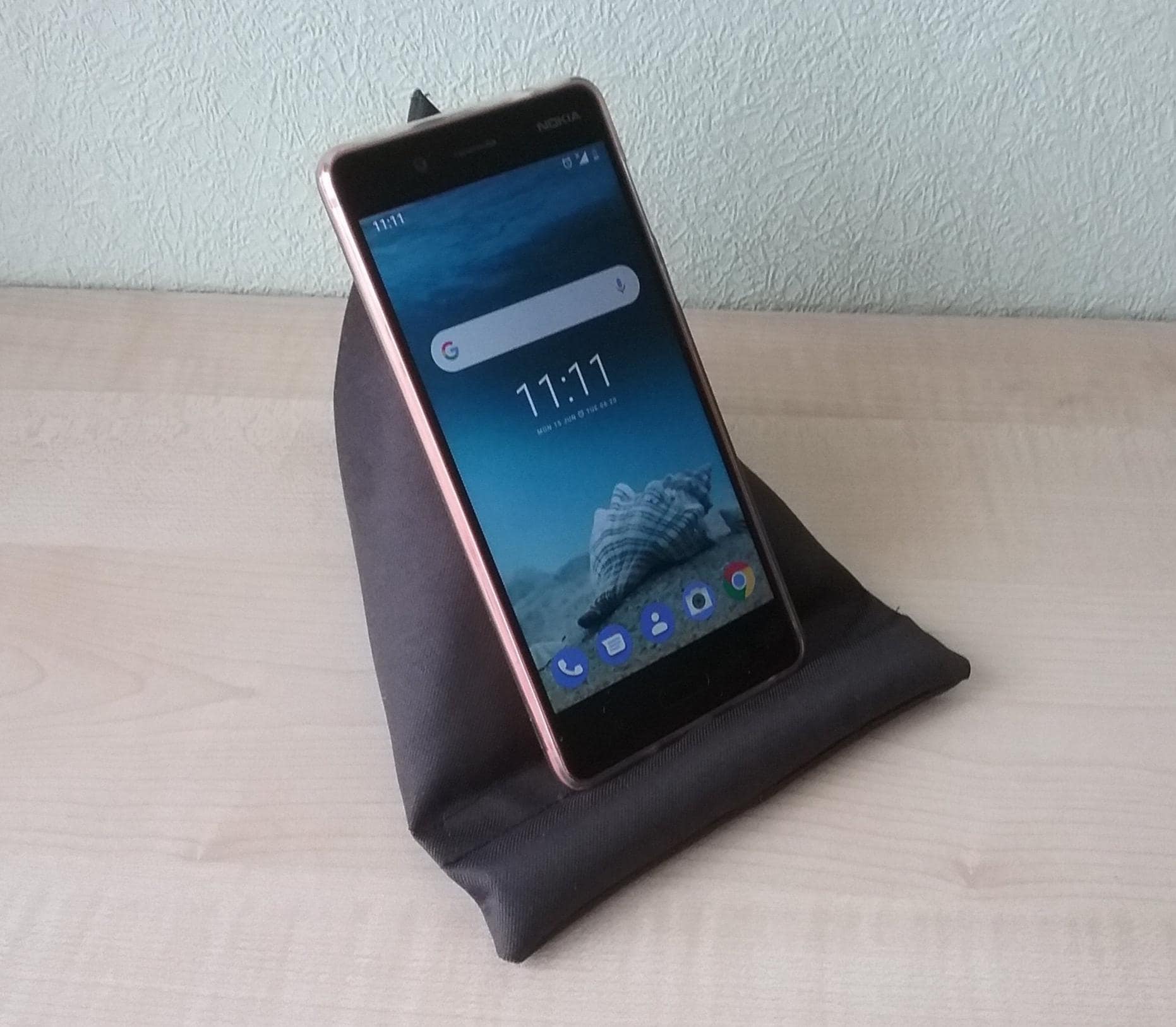 Maodom Supporto per telefono cellulare con cuscino per collo | Supporto per collo per donne - Supporto regolabile e pieghevole per tablet adatto per tablet