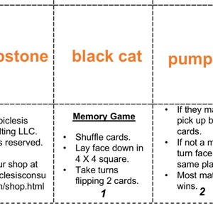 Five Printable Halloween Word Games image 6