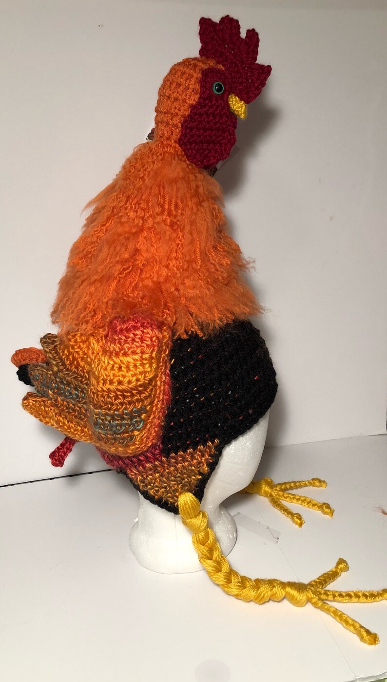 Colorful Rooster Hat
