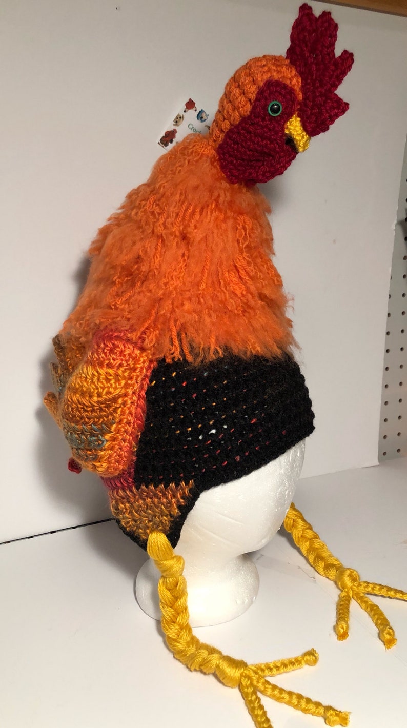 Colorful Rooster Hat