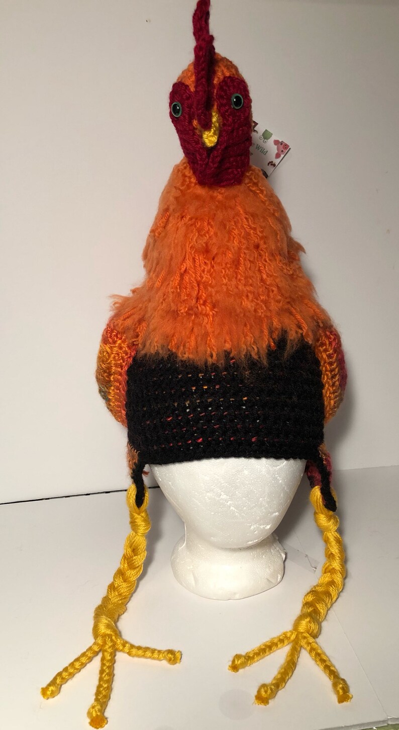 Colorful Rooster Hat