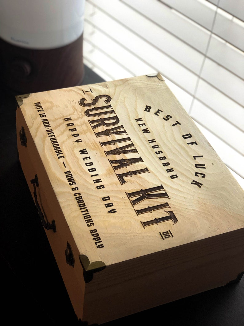 New Husband Survival Kit/ New Husband Gift / Wedding Gift