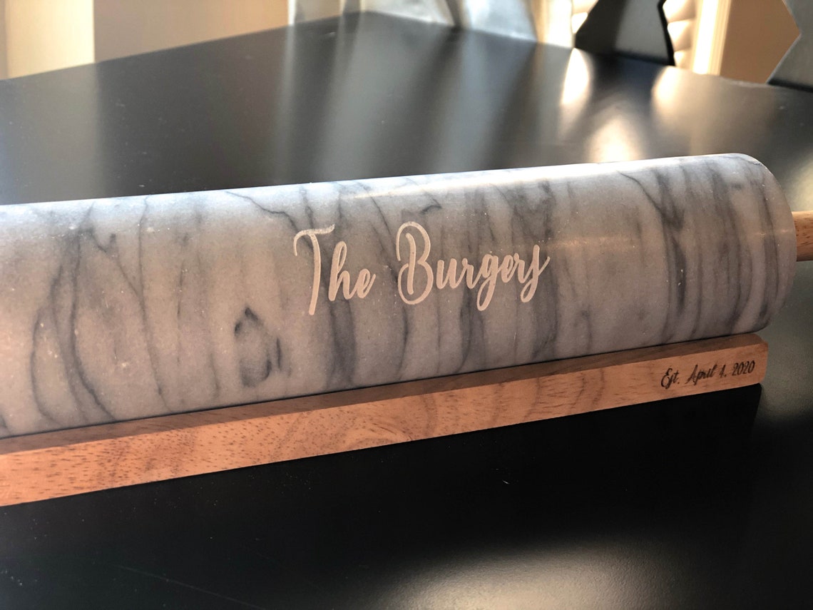 Personalized Rolling Pins Kitchen Decor Engraved Rolling Etsy