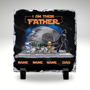 Personalized I Am Their Father Plaque For Dad, Custom Father's Day Gift With Kid Names, Fathers Day Gift, Gift For Dad, Husband Grandpa Gift