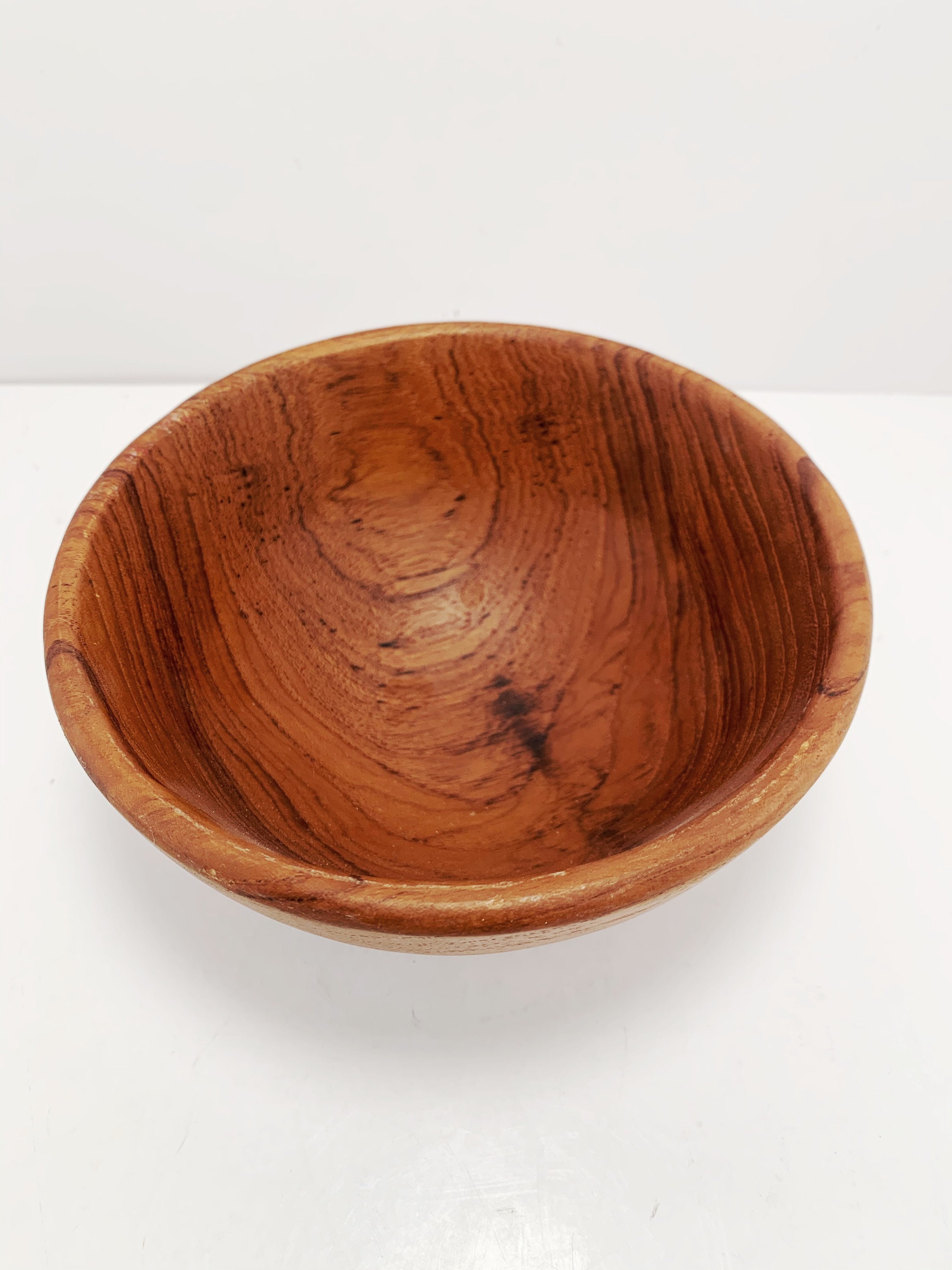 Vintage Mid Century Modern Genuine Teakwood Salad Bowl Set Etsy UK