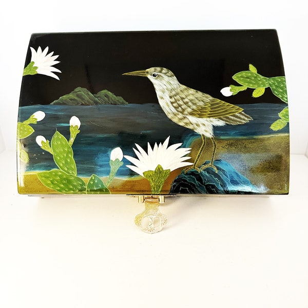 Painted Jewelry Box Etsy